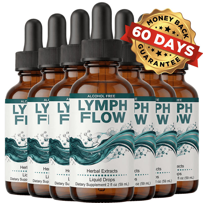 Lymph Flow 6 bottle supply, best value